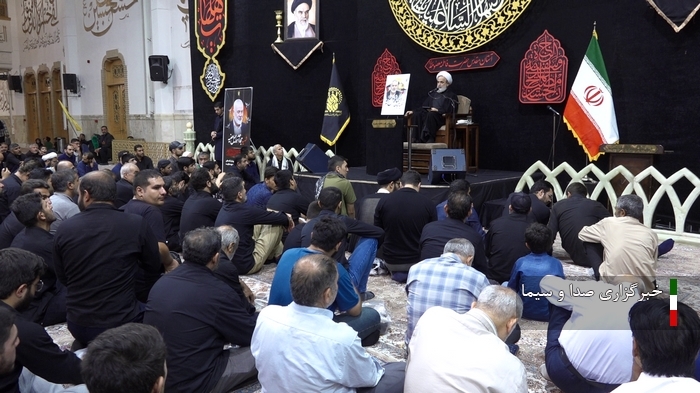 گرامیداشت شهید هنیه در حرم مطهر بانوی کرامت و مسجد مقدس جمکران 